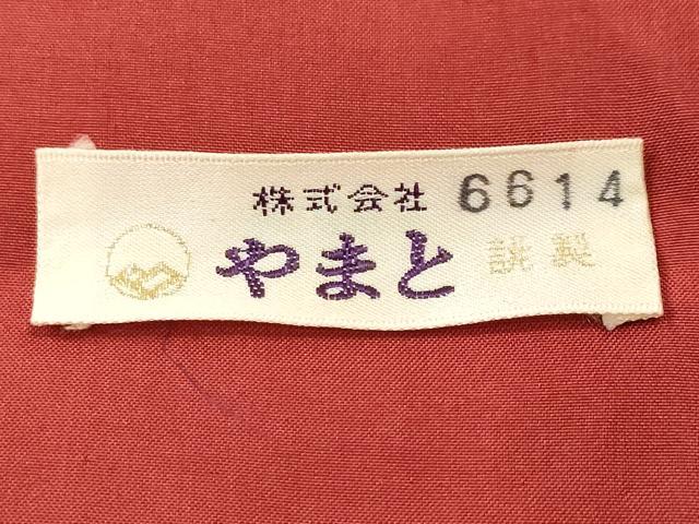 平和屋着物■上質な紬 格子柄 やまと誂製 正絹 逸品 CABI7970ev