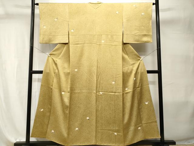 平和屋着物■訪問着 万寿菊 正絹 逸品 CABI7984ev