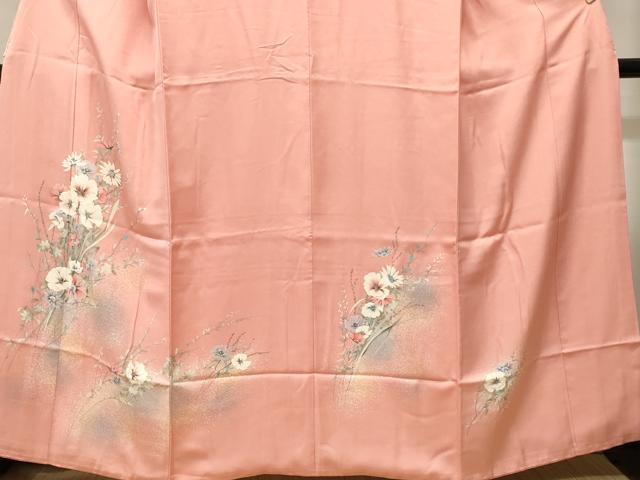 平和屋着物■訪問着 草花文 正絹 逸品 CABI8010ev