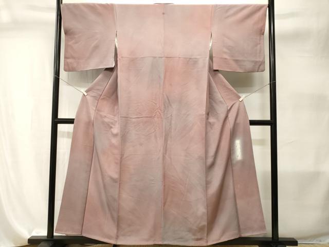 平和屋着物■染色作家 斉藤三才 小紋 霞文 正絹 逸品 CABI8023ev