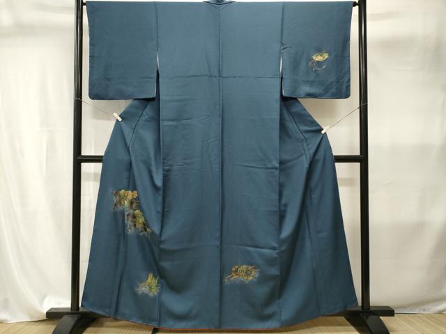 平和屋着物■訪問着 動物人物文 金彩 正絹 逸品 CABI8056ev