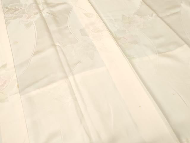 平和屋着物■振袖用長襦袢 袷 草花地紋 暈し染め 正絹 逸品 CABI8070ev