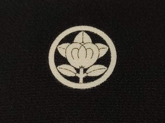 平和屋着物■豪華黒留袖 駒刺繍 鼓檜扇冊子鳳凰花文 金彩 正絹 逸品 CABI8078ev