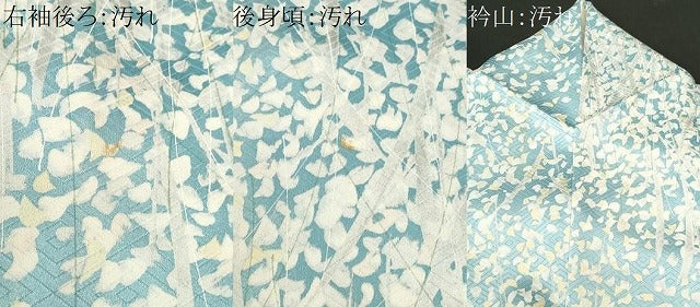 平和屋着物■上質な小紋 舞葉文 正絹 逸品 CABI8122ev