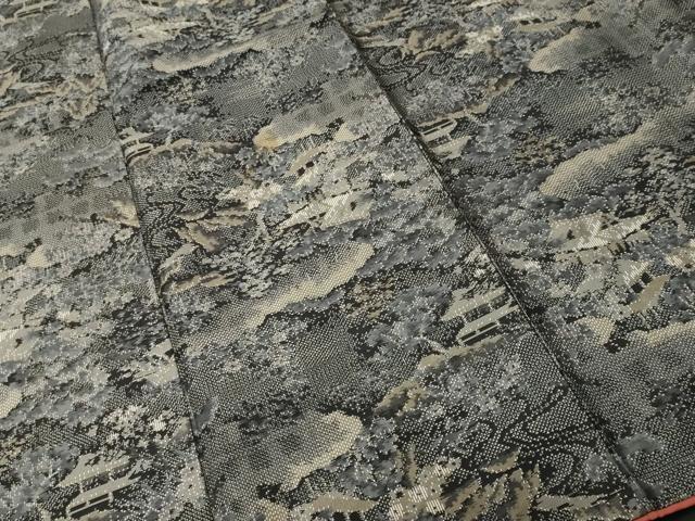 平和屋着物■上質な紬 樹林風景文 正絹 逸品 CABI8182ev