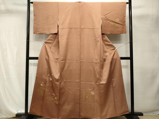 平和屋着物■訪問着 流水宝尽し文 暈し染め 金彩 鈴乃屋扱い 正絹 逸品 CABI8195ev
