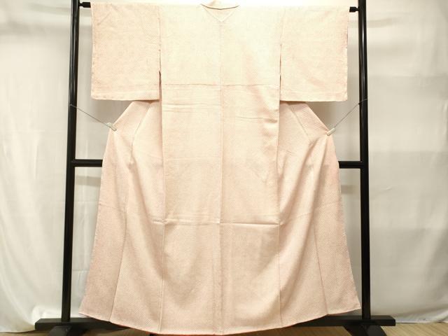 平和屋着物■大変加工の良い総絞り小紋 正絹 逸品 CABI8213ev
