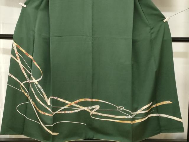 平和屋着物■訪問着 鬘帯花文 金彩 正絹 逸品 CABI8332ev