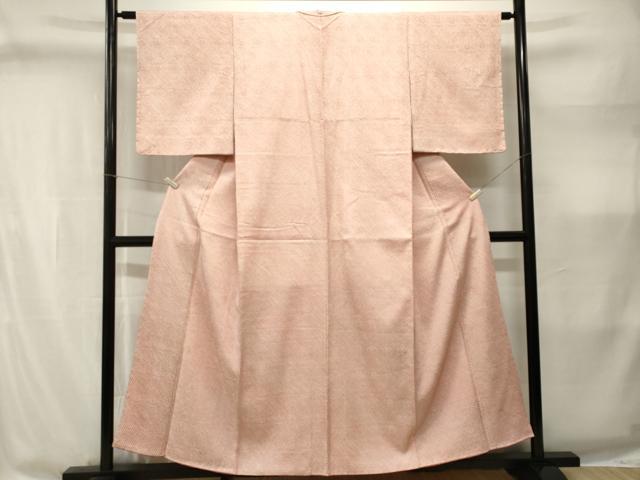 平和屋着物■大変加工の良い総絞り小紋 正絹 逸品 CABI8338ev