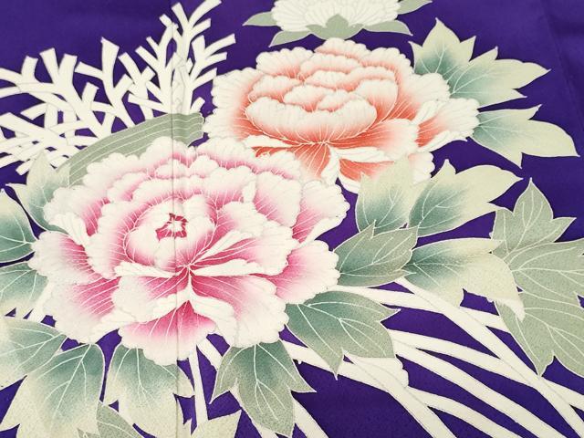 平和屋着物■豪華振袖 枝花文 正絹 逸品 CABI8346ev
