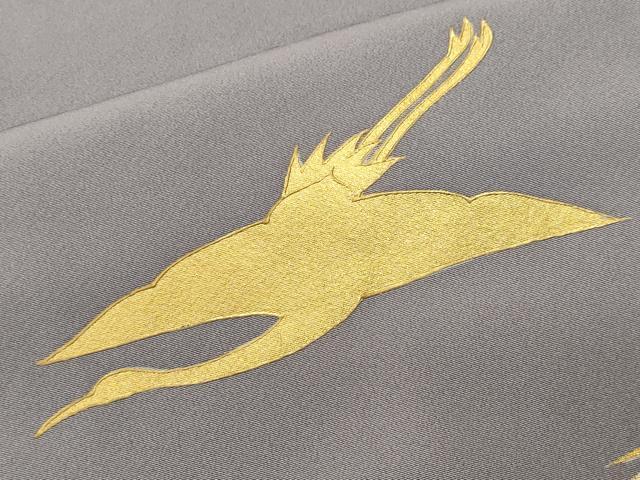 平和屋着物■豪華色留袖 駒刺繍 浜松飛鶴文 金彩 正絹 逸品 CABI8355ev