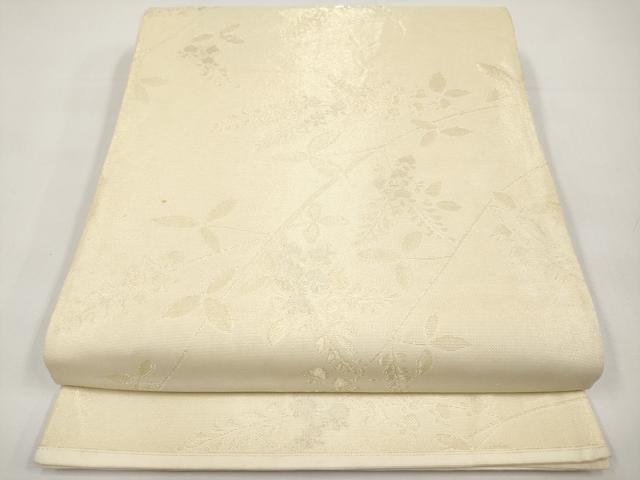 平和屋着物*夏物 六通柄袋帯 藤花房 金銀糸 正絹 逸品 CABI8404tx