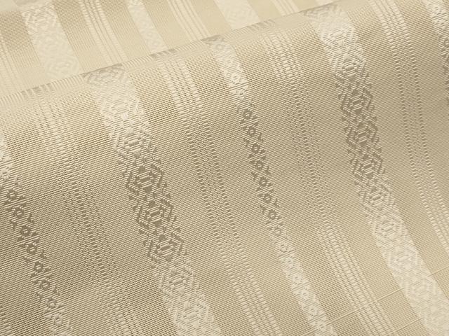 平和屋着物*夏物 本場筑前博多織 八寸名古屋帯 紗献上 練色 正絹 逸品 CABI8500tx