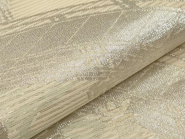 平和屋着物*夏物 六通柄袋帯 渡り橋舞葉文 金銀糸 正絹 逸品 CABI8519tx