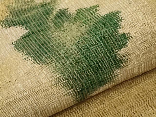 平和屋着物*夏物 太鼓柄袋帯 草花文 正絹 逸品 CABI8526tx