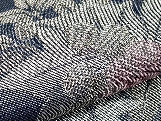 平和屋着物*夏物 太鼓柄袋帯 草花文 金銀糸 正絹 逸品 CABI8544tx