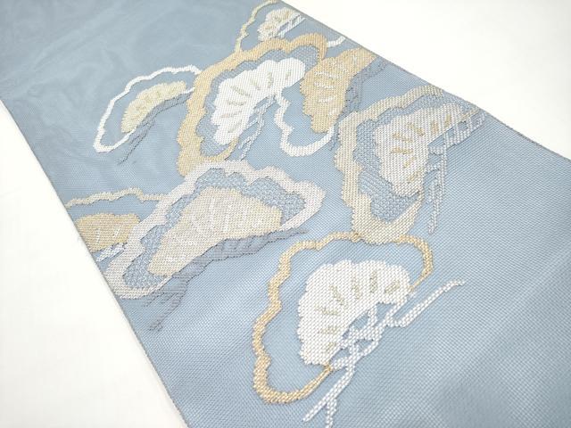 平和屋着物*夏物 太鼓柄袋帯 松 金銀糸 正絹 逸品 CABI8547tx