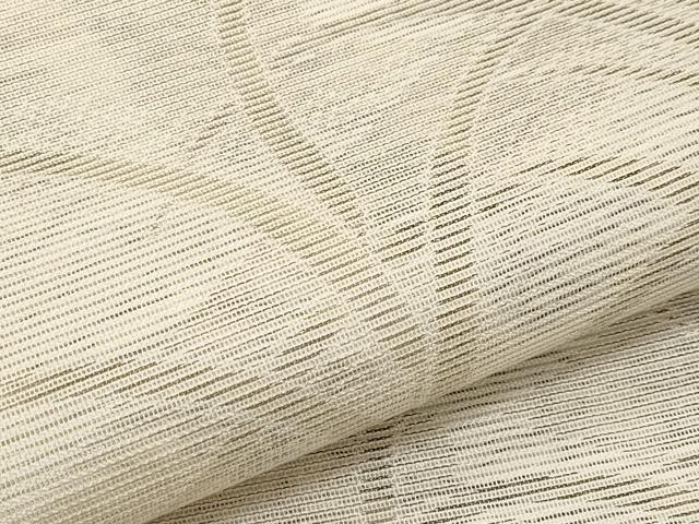 平和屋着物*夏物 六通柄袋帯 草木文 銀糸 正絹 逸品 CABI8653tx