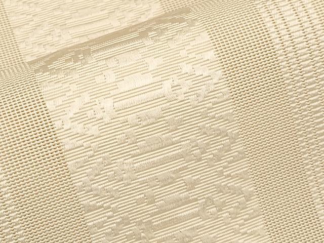 平和屋着物*夏物 本場筑前博多織 八寸名古屋帯 紗献上 丁子色 正絹 逸品 CABI8661tx
