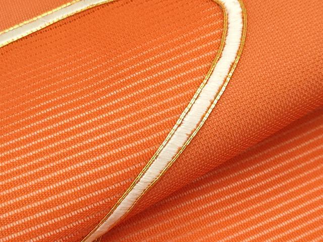 平和屋着物*夏物 九寸名古屋帯 駒刺繍 流水文 正絹 逸品 CABI8672tx