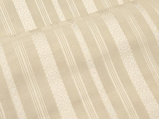 平和屋着物*夏物 本場筑前博多織 八寸名古屋帯 紗献上 丁子色 正絹 逸品 CABI8674tx