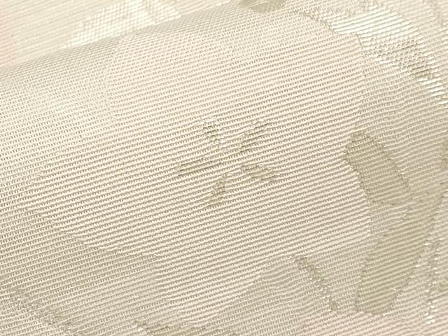 平和屋着物*夏物 六通柄袋帯 枝花文 銀糸 正絹 逸品 CABI8693tx