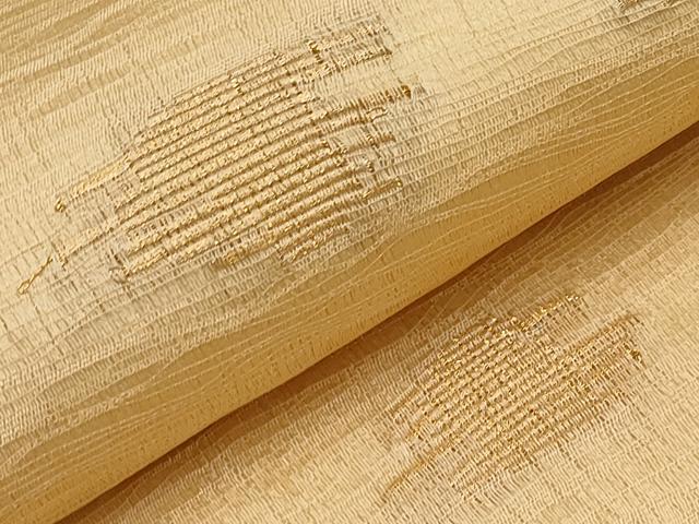 平和屋着物*夏物 太鼓柄袋帯 抽象文 金糸 正絹 逸品 CABI8703tx