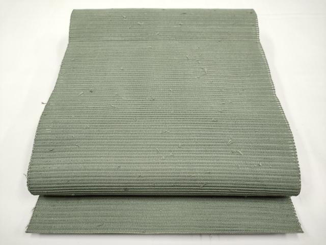 平和屋着物*夏物 八寸名古屋帯 絽綴れ 岩井茶色 正絹 逸品 CABI8764tx