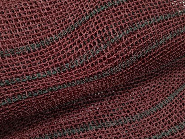 平和屋着物*夏物 八寸名古屋帯 羅 よろけ縞 正絹 逸品 CABI8765tx