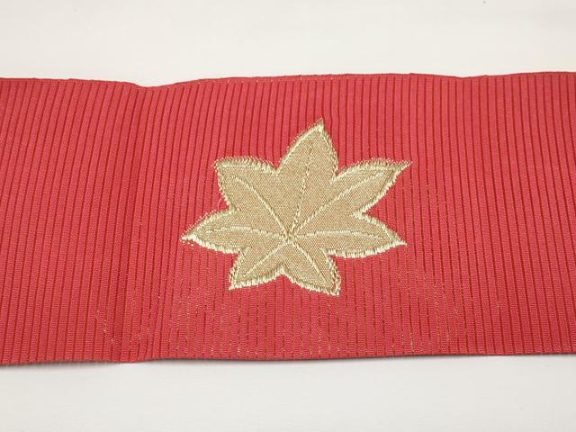 平和屋着物*夏物 八寸名古屋帯 絽綴れ 竜田川 金銀糸 正絹 逸品 CABI8786tx