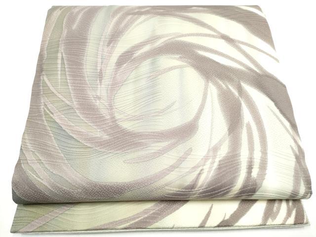 平和屋着物●全通柄袋帯 幾何学文様 正絹 逸品 CABI8814hy