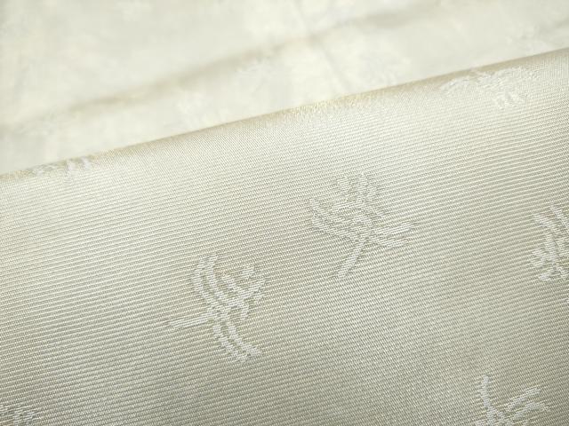平和屋着物●洛楽人工房 全通柄袋帯 満月 枝桜文 正絹 逸品 CABI8860hy