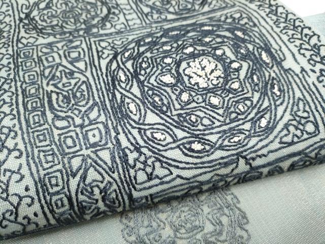 平和屋着物●中国三大刺繍 総相良刺繍 六通柄 京袋帯 動物花文 正絹 逸品 CABI8934hy
