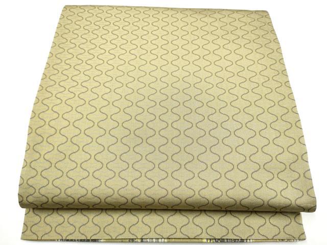 平和屋着物●両面 全通柄袋帯 経錦 太子間道 正絹 逸品 CABI8935hy