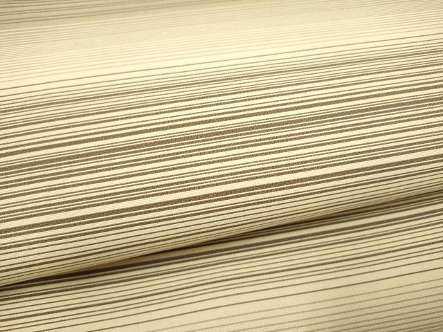 平和屋着物●両面 六通柄袋帯 よろけ縞 金銀糸 正絹 逸品 CABI8985hy