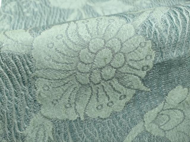 平和屋着物●両面 全通柄袋帯 更紗花文 正絹 逸品 CABI8993hy
