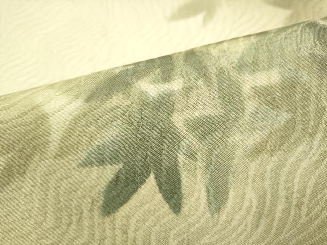 平和屋着物●両面 全通柄袋帯 舞葉文 正絹 逸品 CABI9006hy