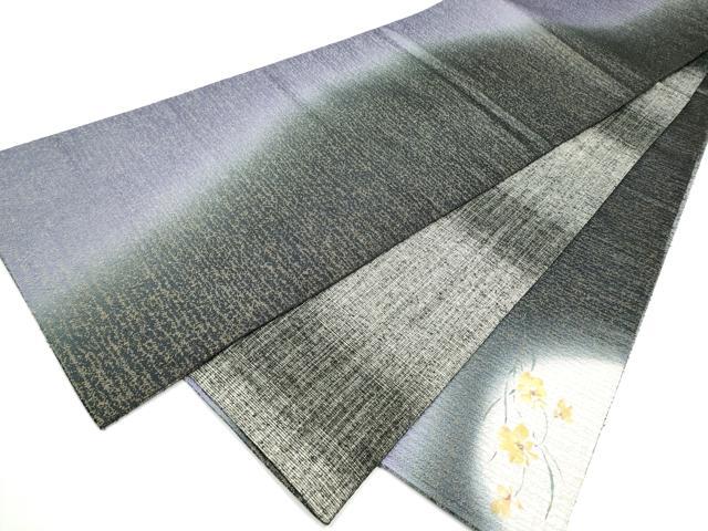 平和屋着物●太鼓柄袋帯 作家物 舞花文 金糸 正絹 逸品 CABI9032hy
