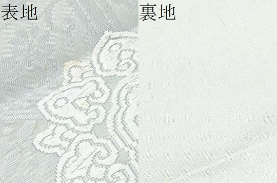 平和屋着物●六通柄袋帯 唐織 正倉院花文 正絹 逸品 CABI9081hy