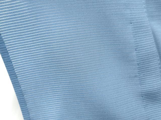 平和屋着物*夏物 色無地 絽 紺鼠色 正絹 逸品 未使用 CABI9198hy