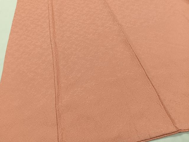 平和屋着物■上質な色無地 曙色 正絹 逸品 CABI9227ua
