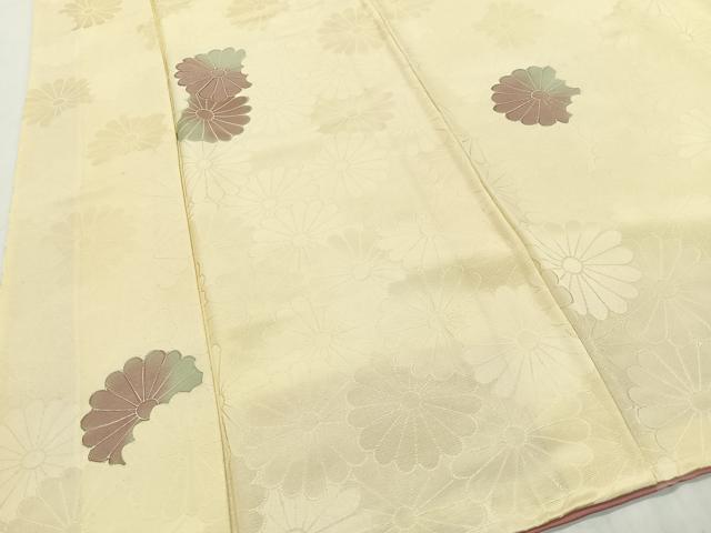 平和屋着物■上質な小紋 地紋起こし 花尽くし 胴抜き仕立て 正絹 逸品 CABI9230ua