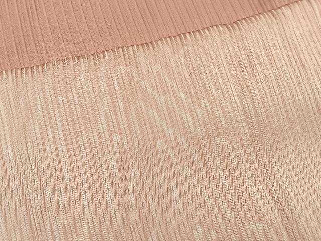 平和屋着物∞東京友禅 熊谷好博子 道行コート 杢目文 ロング丈 正絹 逸品 CABI9286ua