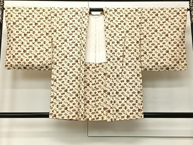 平和屋着物∞羽織 吉祥文 鬼しぼ縮緬 正絹 逸品 CABI9291ua
