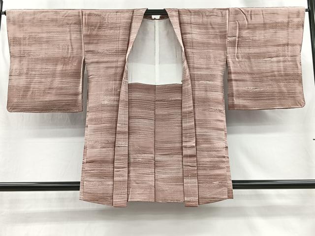 平和屋着物#羽織 横段文 正絹 逸品 未使用 CABI9313ua