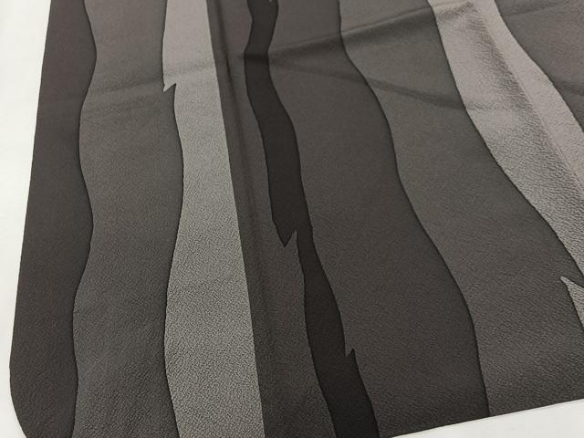 平和屋着物#道中着 ろうけつ染 霞文 ロング丈 正絹 逸品 CABI9326ua
