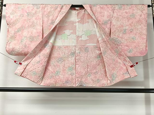 平和屋着物#羽織 絞り 舞花文 正絹 逸品 CABI9331ua