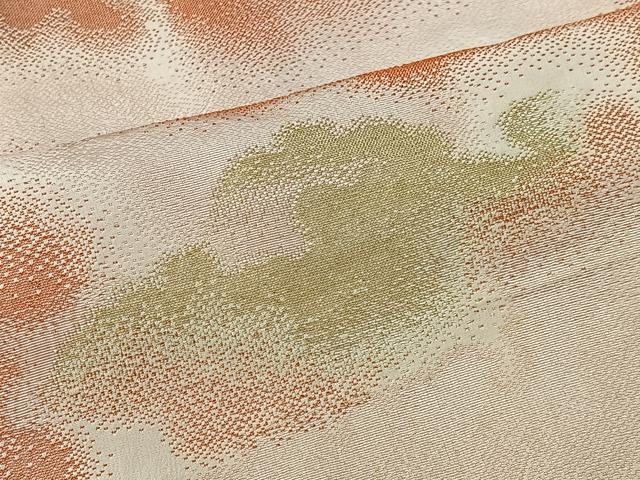 平和屋着物#羽織 寿光織 雲取り文 金糸 正絹 逸品 CABI9335ua