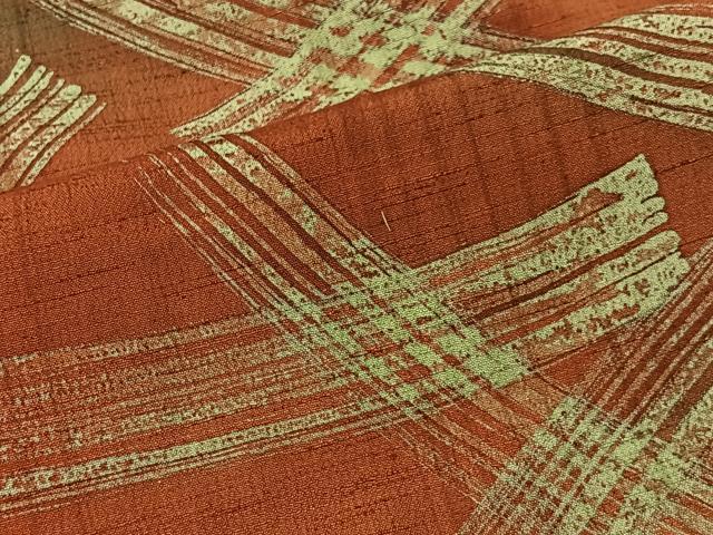 平和屋着物#道行コート 紬地 霞文 暈し染め 正絹 逸品 CABI9358ua