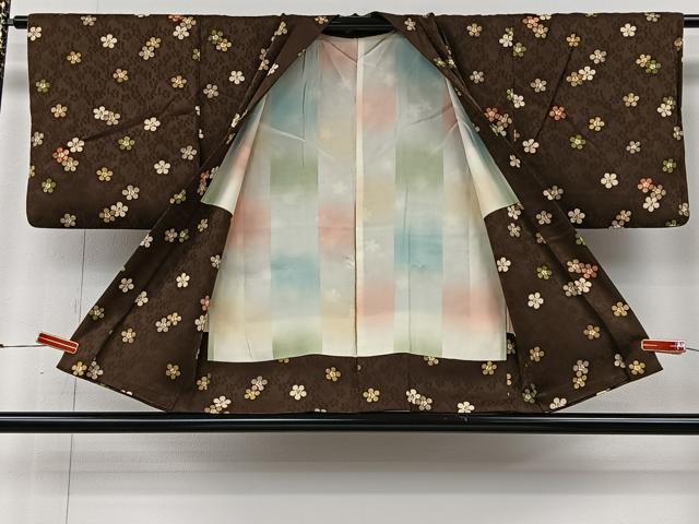 平和屋着物#羽織 舞花文 金彩 正絹 逸品 CABI9371ua